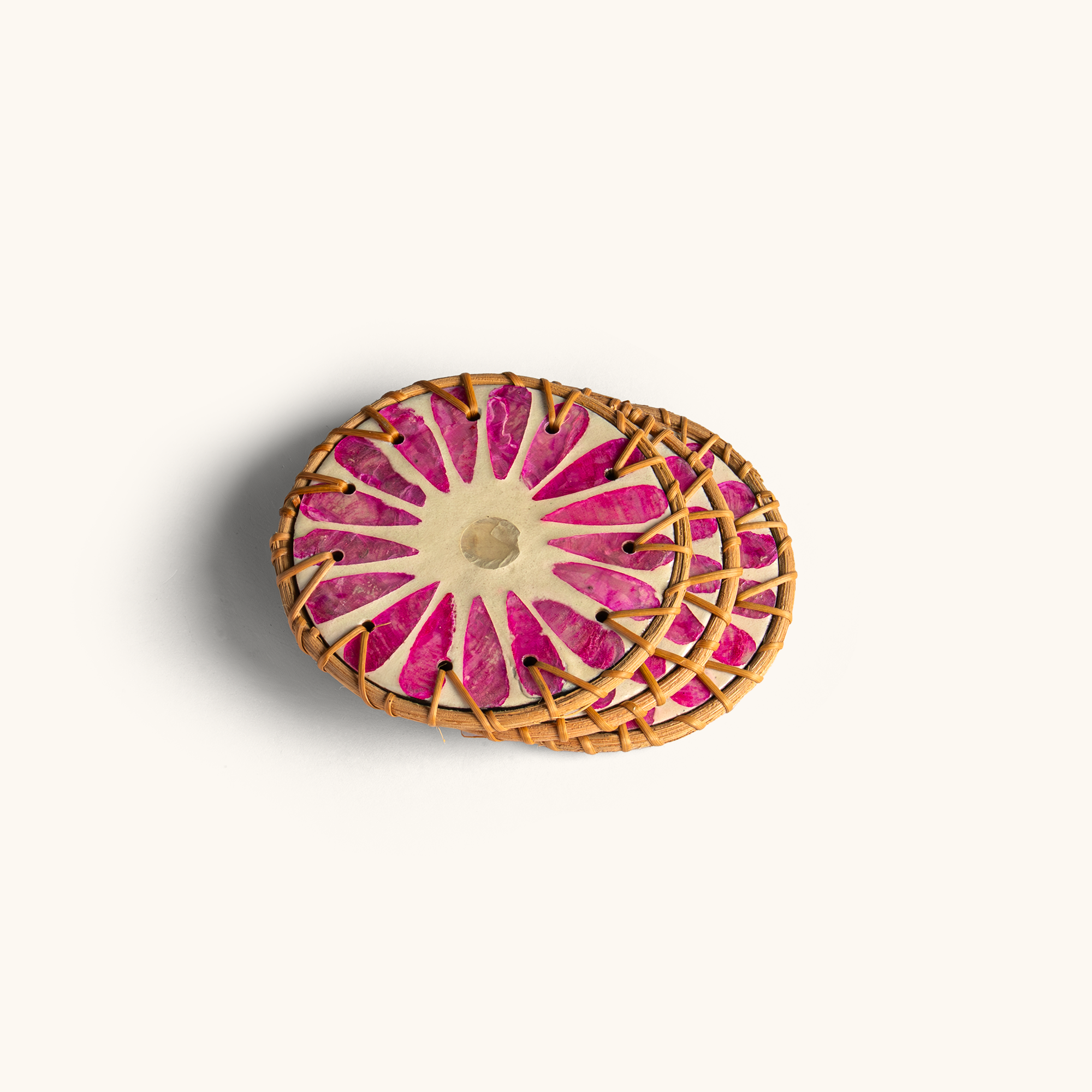 Mother of Pearl Coasters - set of 3