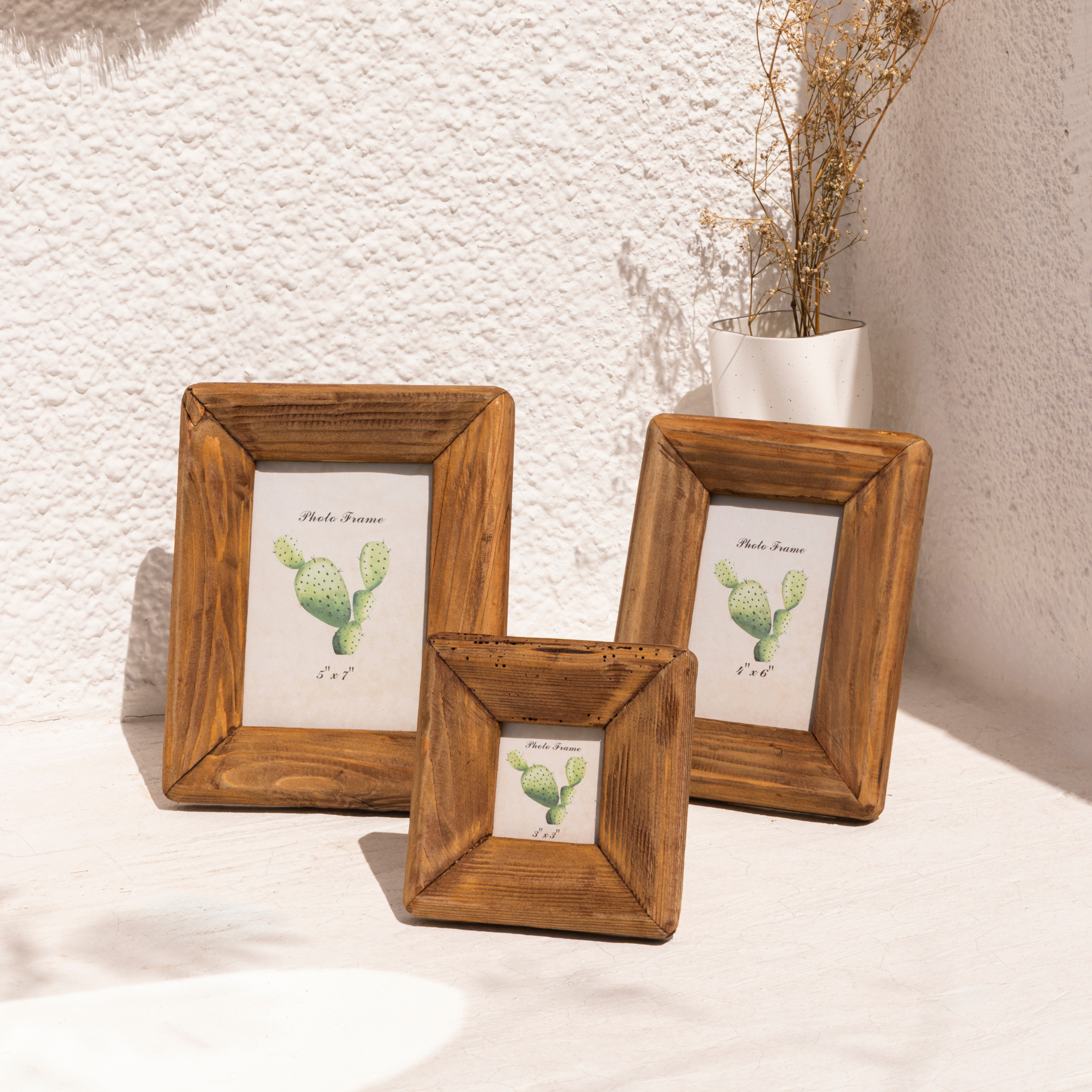 Pinewood Photo Frame