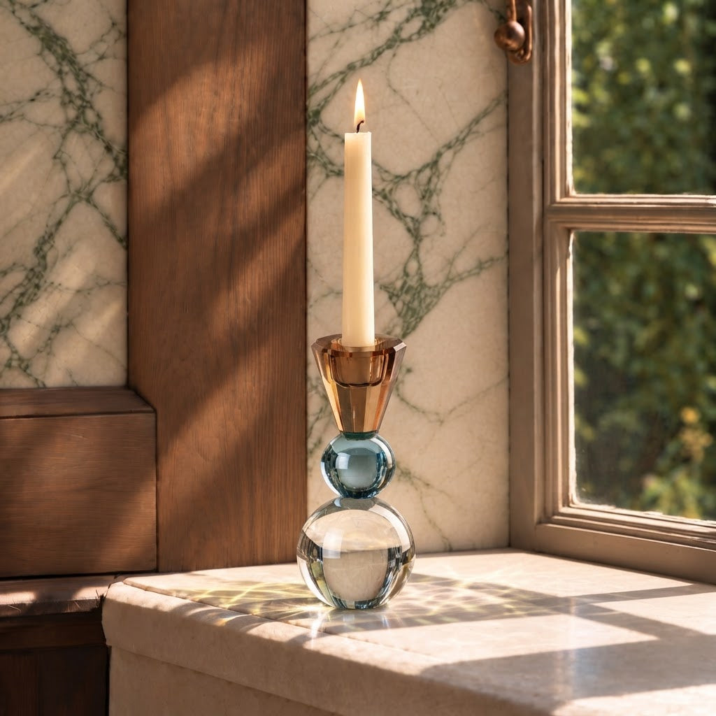Topaz Candle Holder