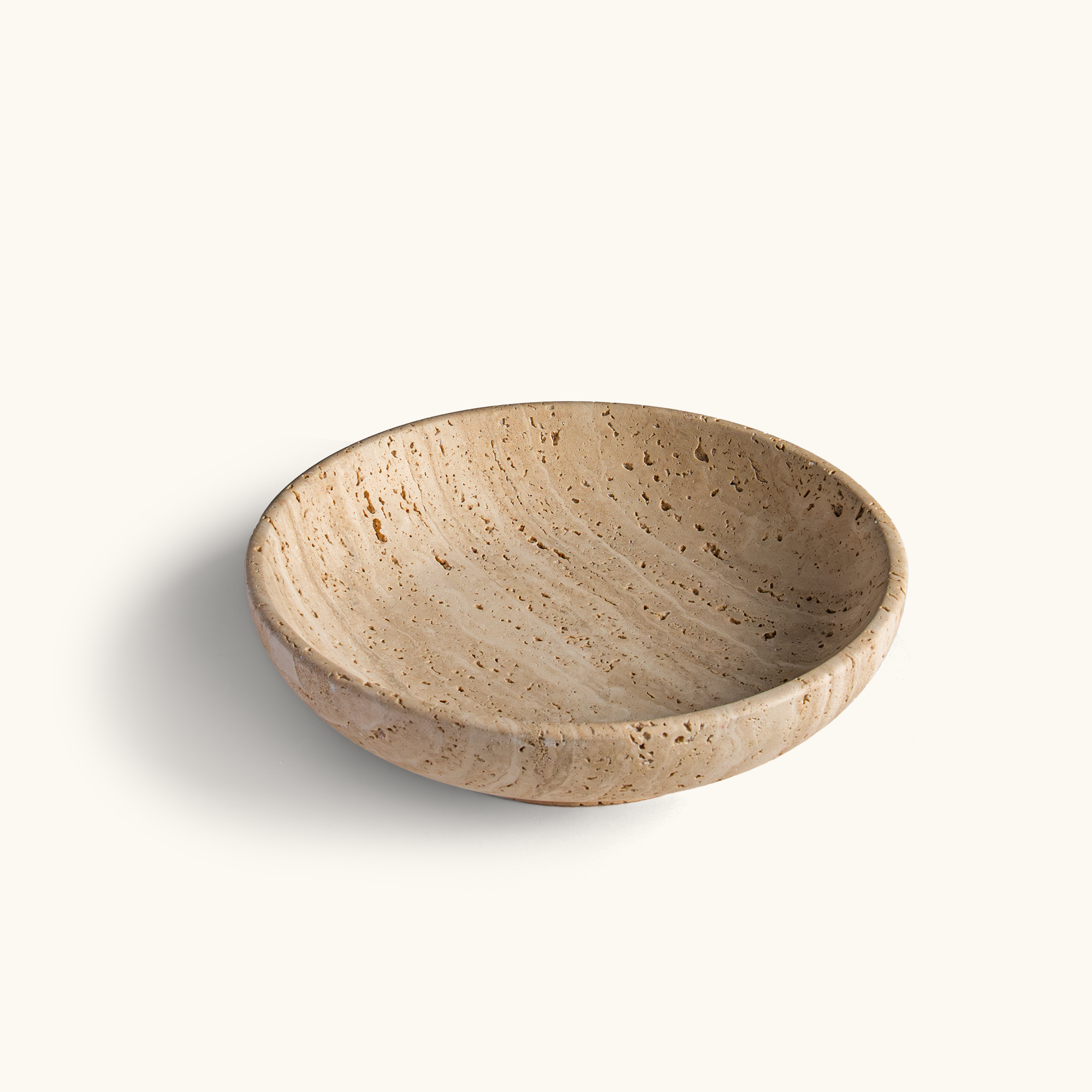 Travertine Center Piece Bowl