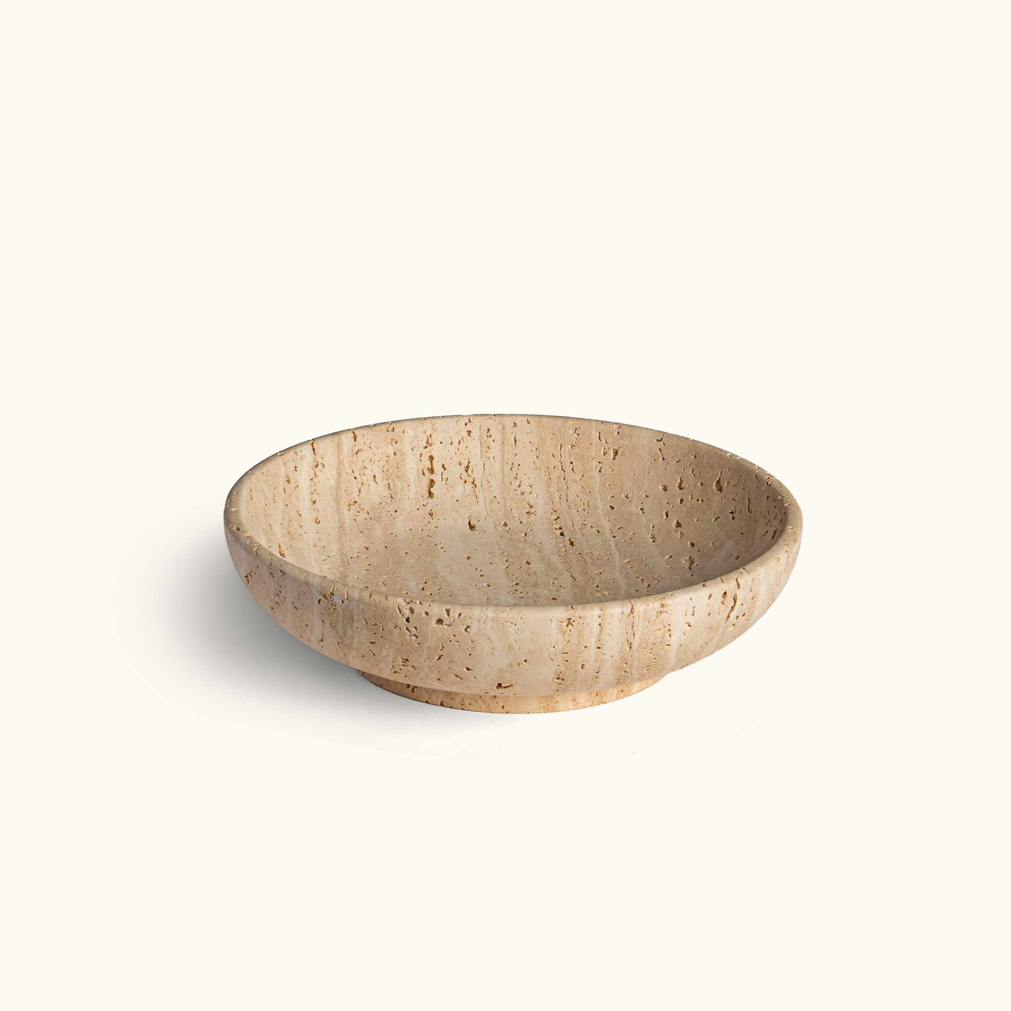 Travertine Center Piece Bowl