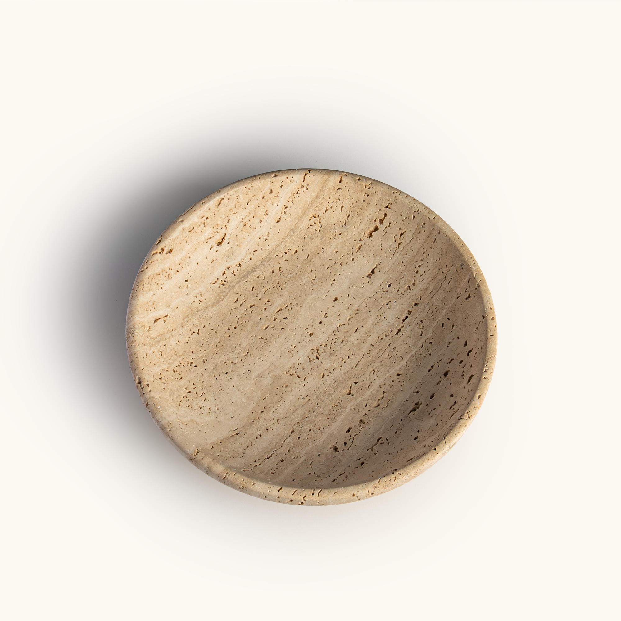 Travertine Center Piece Bowl