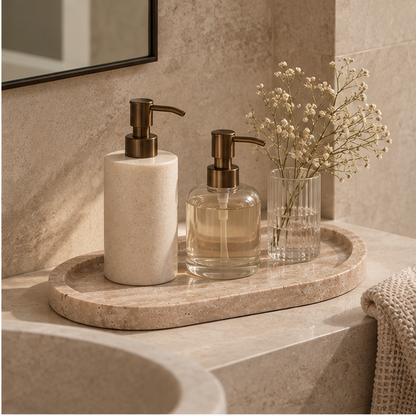 Travertine Marble Tray